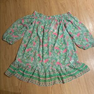 Lilly Pulitzer New Maribeth Off The Shoulder Coverup in Medium